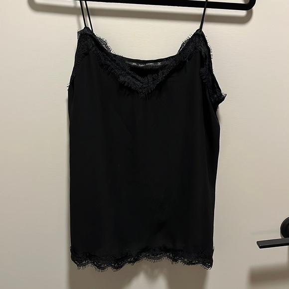 Zara Tops Zara Black Tank Poshmark